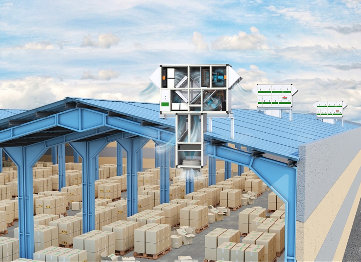 Крышный кондиционер Т-образного типа AK-TE-D