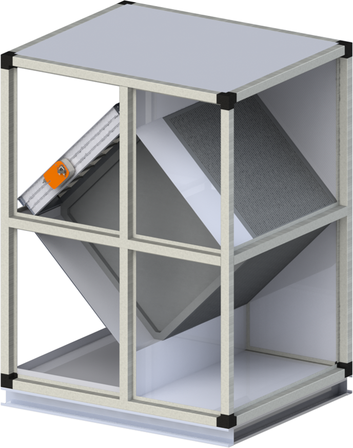 Центральный кондиционер (приточно-вытяжная установка с рекуперацией тепла)